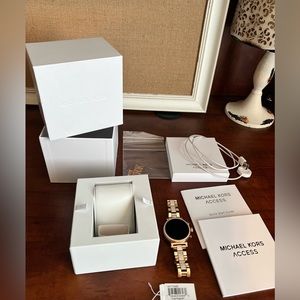 Michael Kors Rose Gold Smart Watch